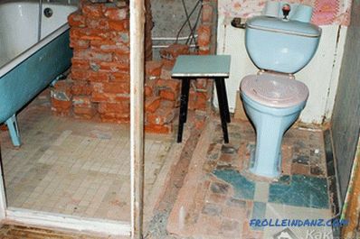 Sanacija kupaonice - kako napraviti sanaciju u kupaonici (+ fotografija)