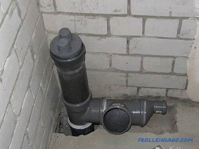 Ventilacija kanalizacije u privatnoj kući + fotografija