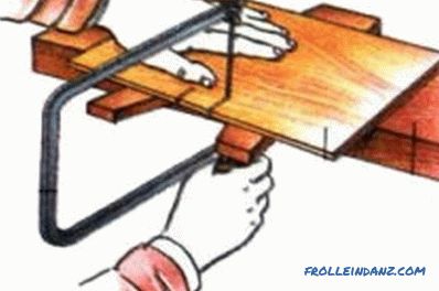 Rezanje drva: glavne tehnike rada