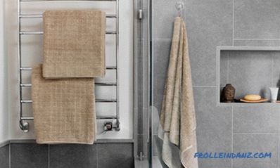 Kako odabrati grijač za ručnik za kupaonicu, vodu ili električni