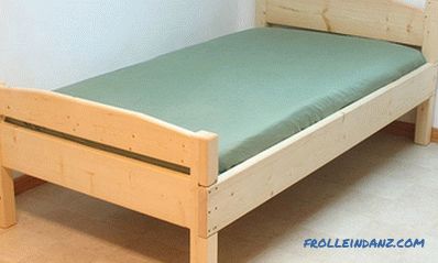 Kako napraviti jedan krevet učiniti sami