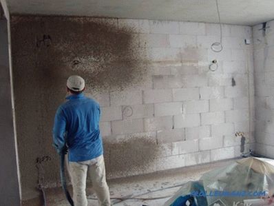 Kako žbukati gazirani beton - žbuka od betonskih blokova