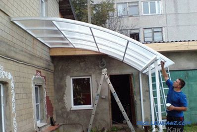Kako napraviti polikarbonatnu verandu