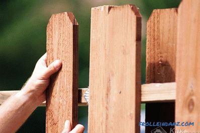 Kako napraviti drvenu ogradu - ogradu od drva