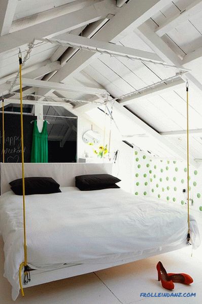 Spavaća soba u skandinavskom stilu - opuštajući i šik dizajn, 56 ideje za fotografije