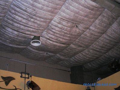 Vrste rastezljivih stropova na materijalu proizvodnje, konstrukcije i dizajna + Fotografija