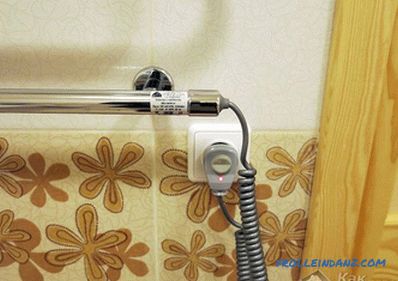 Kako instalirati grijani nosač ručnika u kupaonici