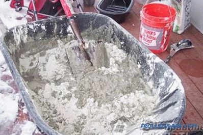 Kako napraviti beton - beton vlastitim rukama