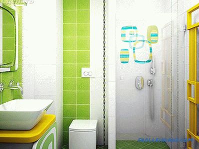 Kombinirajući kupaonicu i WC - kako napraviti sanaciju (+ fotografija)