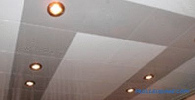 Vrste i vrste spuštenih stropova na dizajn i proizvodnju materijala