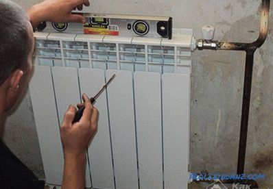 Kako instalirati bimetalni radijator - ugradnja bimetalnih radijatora + fotografija