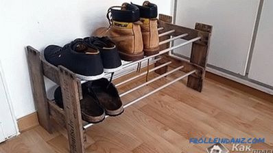 Kako napraviti polica za cipele vlastitim rukama